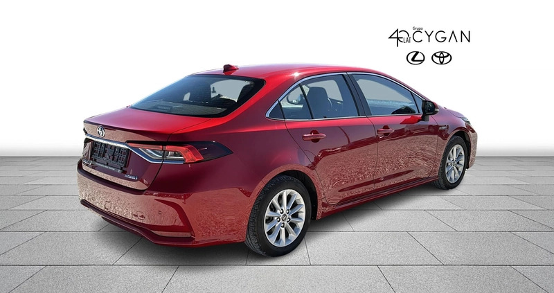 Toyota Corolla cena 81900 przebieg: 52979, rok produkcji 2019 z Dynów małe 277